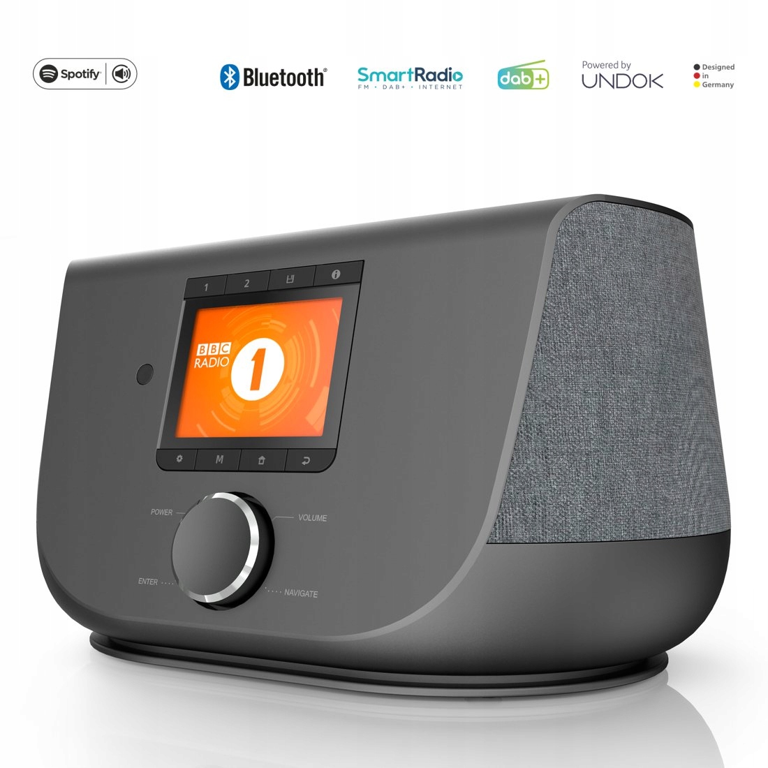 Radio sieciowe FM Hama DIR3300SBT FM, DAB+, radio internetowe, Bluetooth