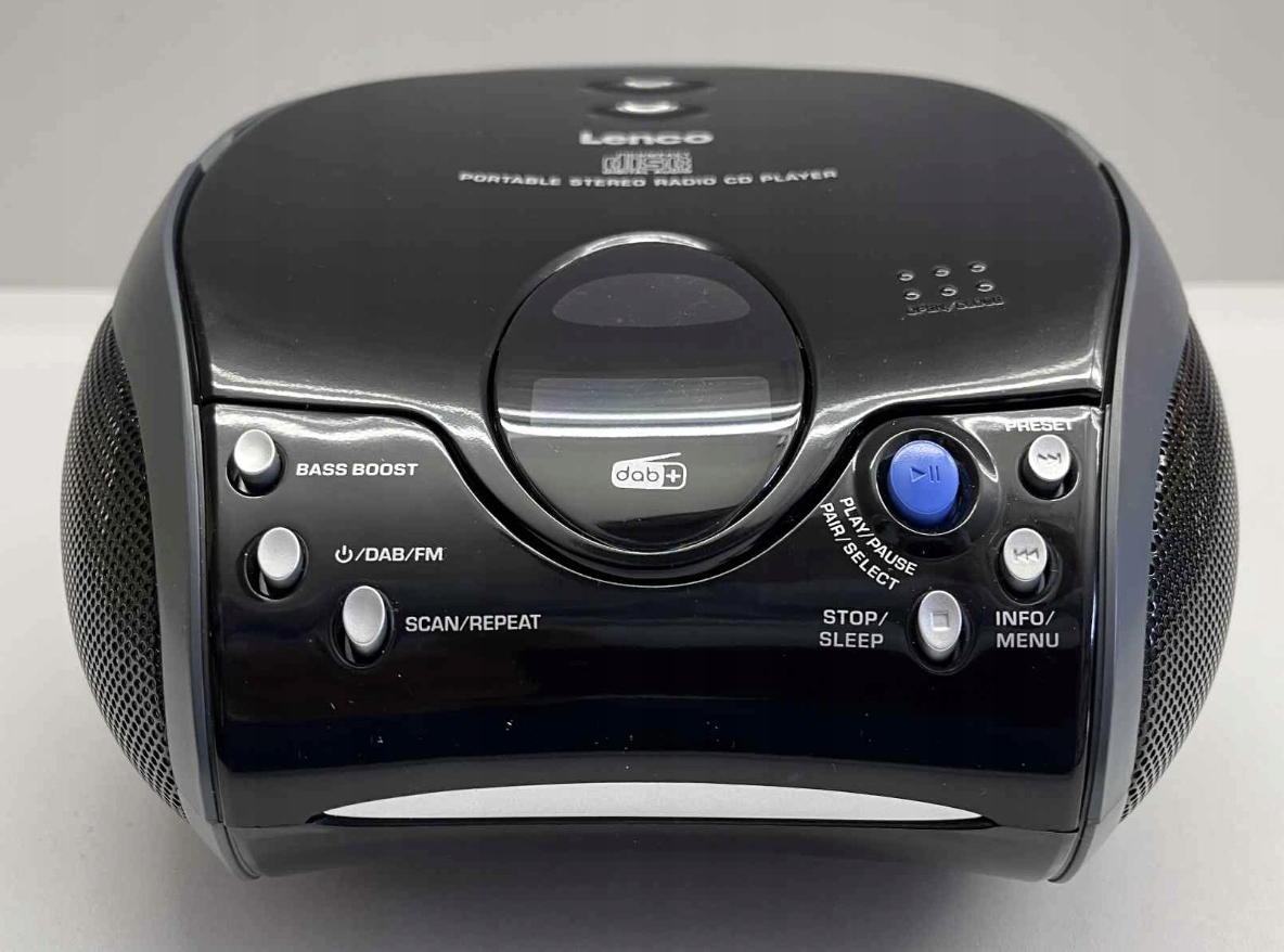 RADIOODTWARZACZ CYFROWY LENCO SCD-24DAB FM Bluetooth CZARNE