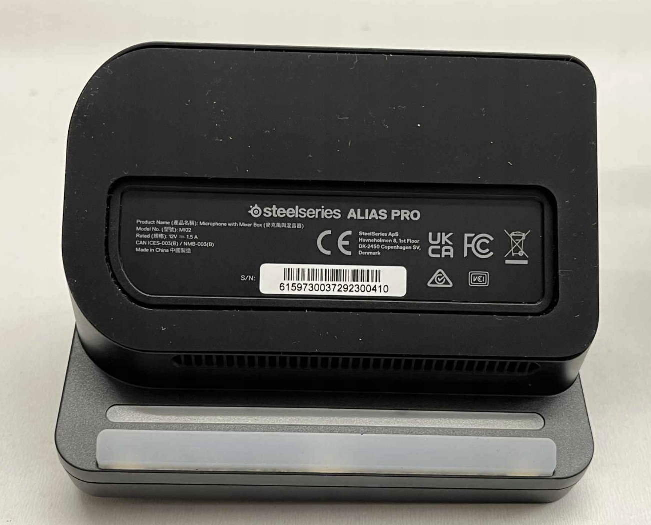 MIKROFON DO KOMPUTERA GAMINGOWY STEELSERIES ALIAS PRO + MIXER STREAMING HIT