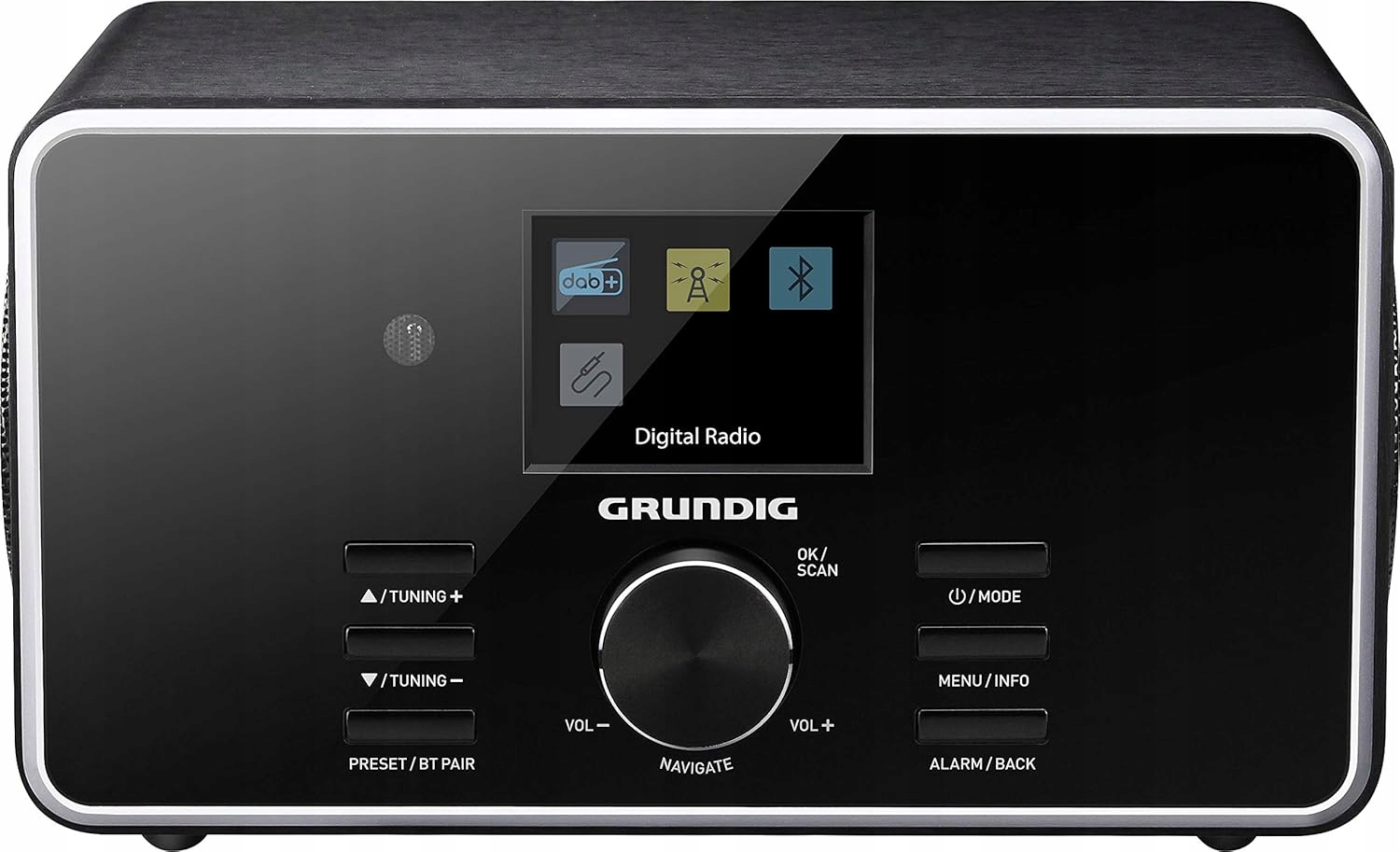 GRUNDIG DTR 4500 RADIO INTERNETOWE DAB+ FM BLUETOOTH USB PRZENOŚNE CZARNE