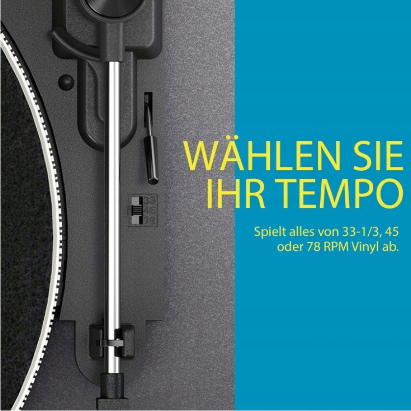 Gramofon Jam Spun Out Bluetooth 33-1/3/45/73 Aux