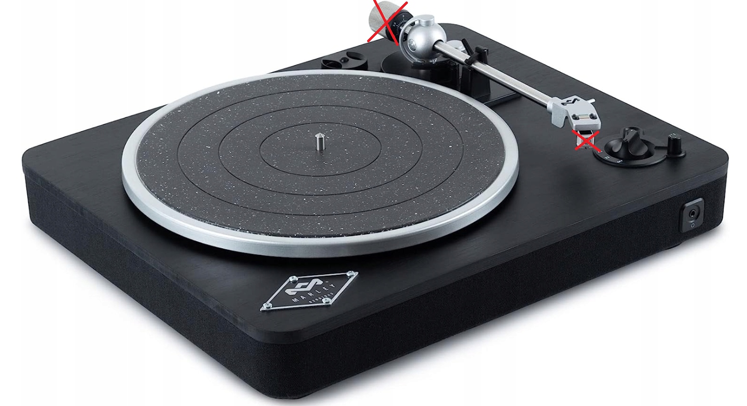 Gramofon House Of Marley STIR IT UP czarny