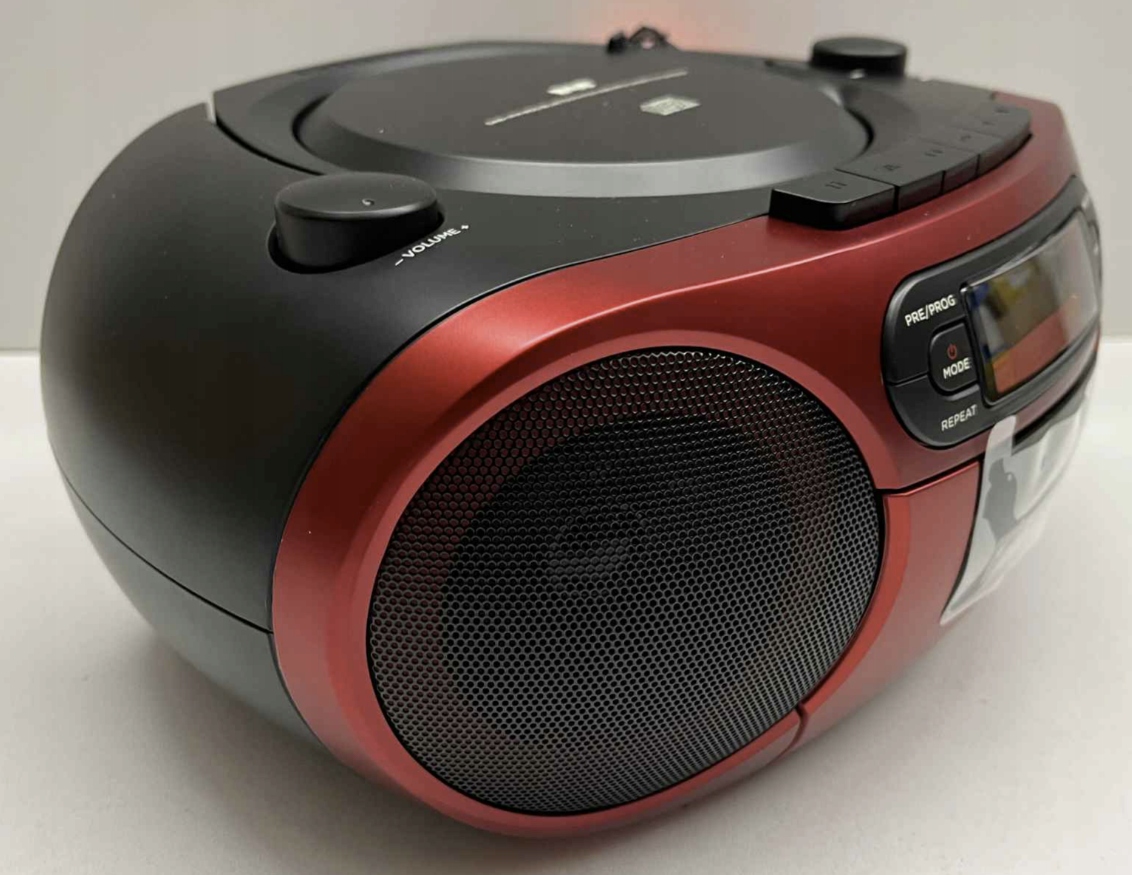 BOOMBOX RADIOODTWARZACZ AIWA BBTC-660DAB/RD DAB+ BLUETOOTH CD FM USB