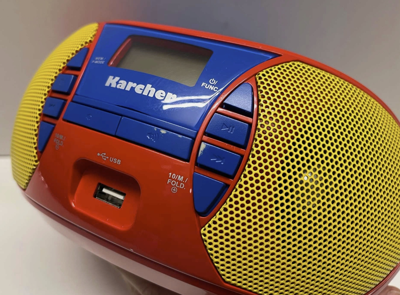 Radioodtwarzacz Karcher RR 5026 czerwony