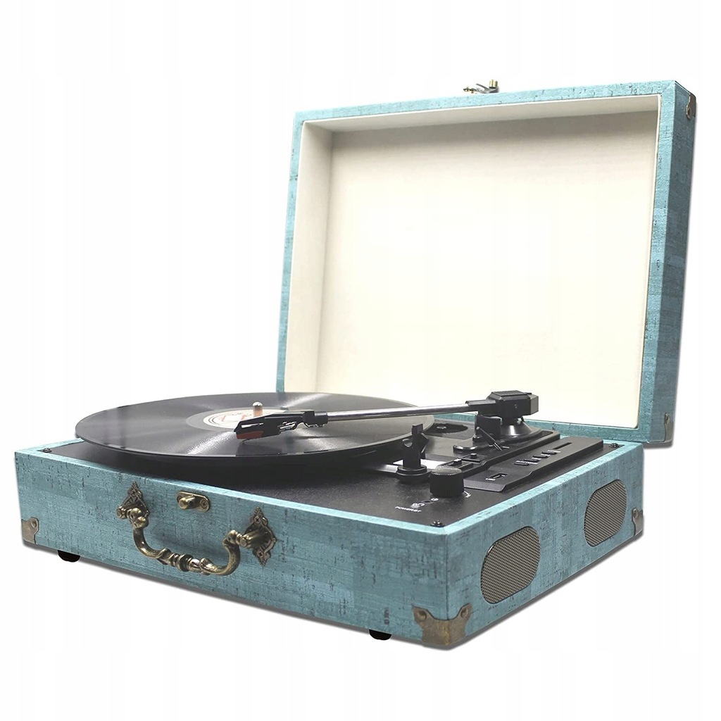 Gramofon walizkowy MERSOCO M433 odtwarzacz BLUTOOTH USB SD