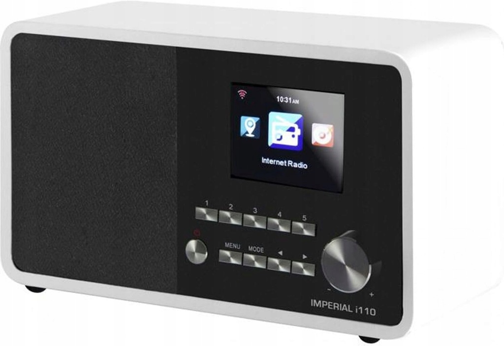Radio sieciowe internetowe DAB+ Imperial i110 WiFi Biały