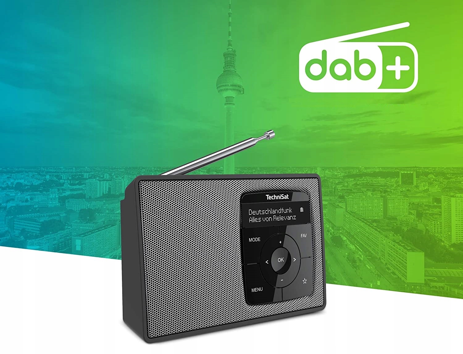 Radio TECHNISAT DIGITRADIO 2 DAB+ FM Mono