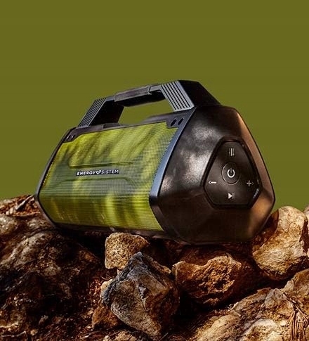 Głośnik przenośny Energy Sistem Outdoor Box Beast zielony Bluetooth 60 W