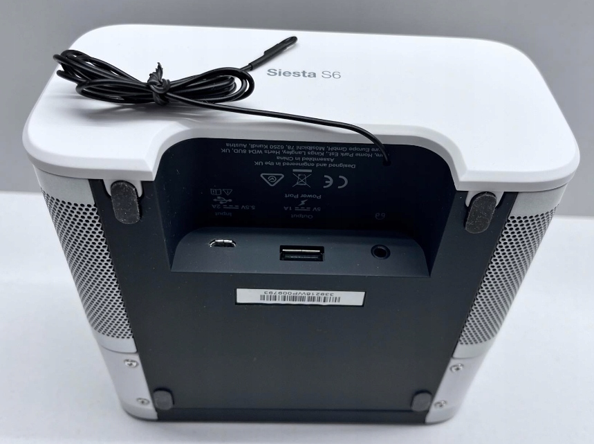 Radiobudzik Pure Siesta S6 FM Bluetooth USB DAB+ Biały