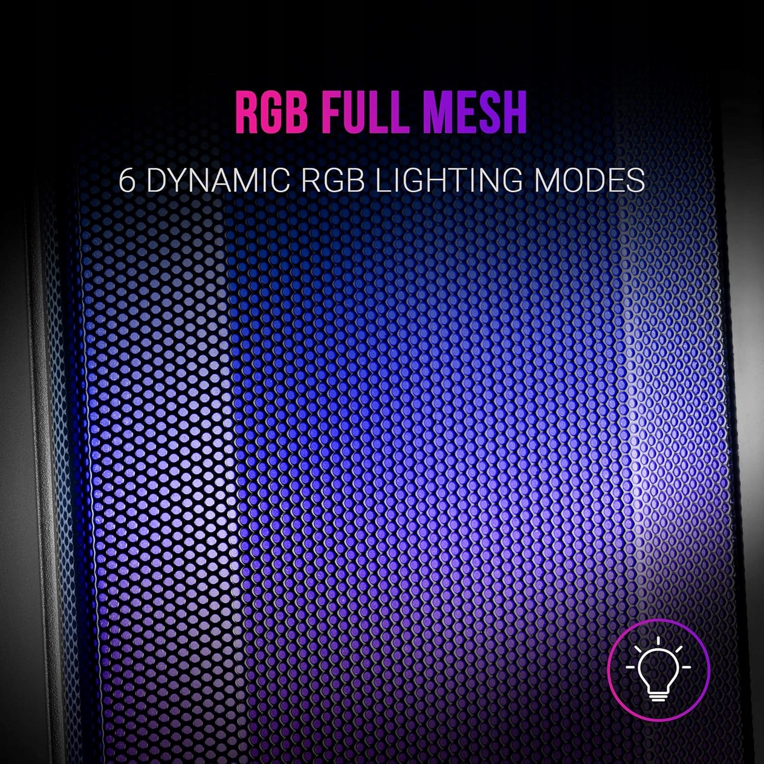 MARS GAMING MSRGB2 Głośnik Bluetooth 15W RGB DSP Kompaktowy Czarny