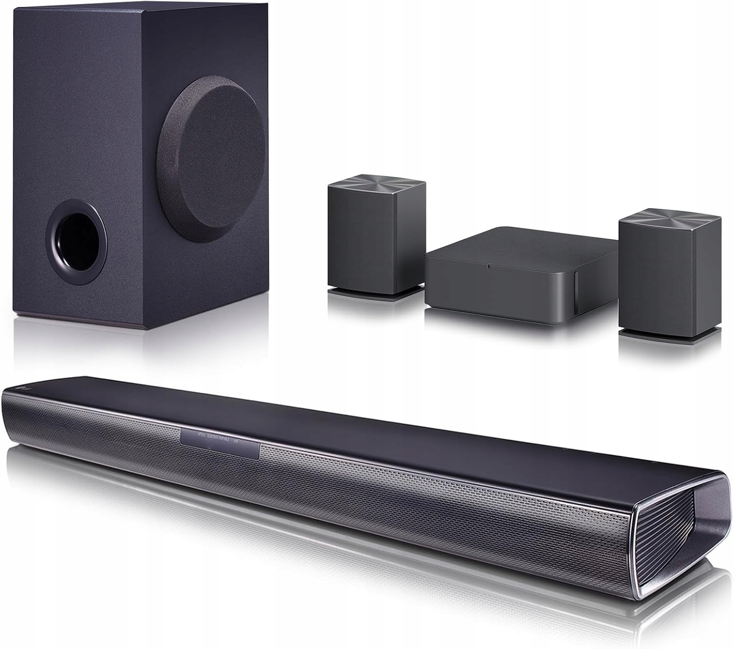 SOUNDBAR LG SQC4R 4.1 220W SUBWOOFER DOLBY DIGITAL BLUETOOTH CZARNY HIT !
