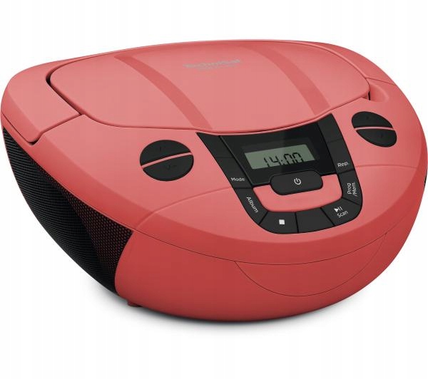 Radioodtwarzacz TechniSat VIOLA CD-1 LCD DAB+ MP3 AUX Bluetooth czerwony
