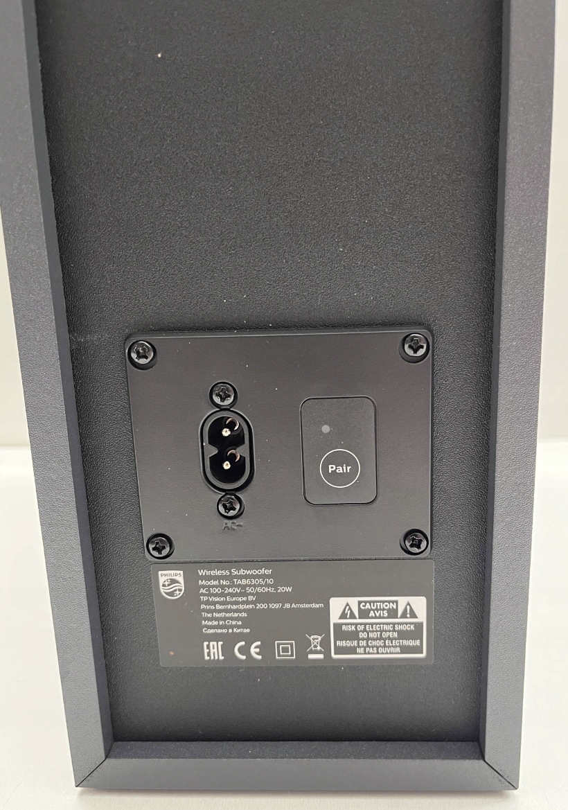 Soundbar z Subwooferem Philips TAB6305/10 140W Dolby Bluetooth Czarny