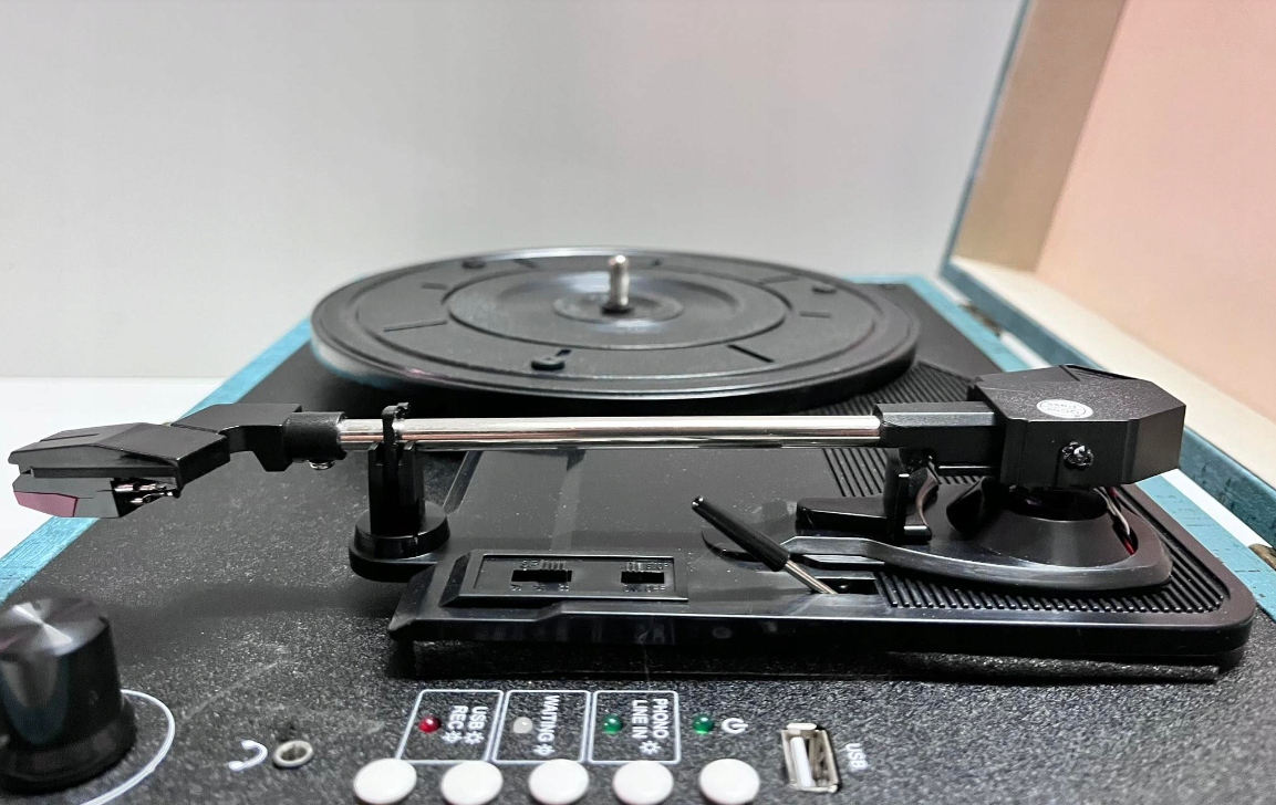 Gramofon Mersoco M435 33/45/78 BLUETOOTH AUX RCA