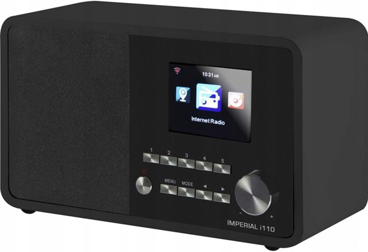 Radio sieciowe internetowe DAB+ Imperial i110 WiFi Czarny