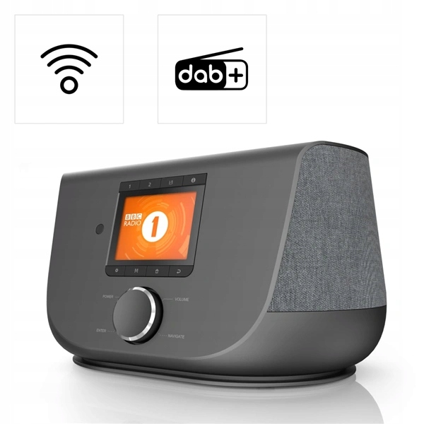Radio sieciowe FM Hama DIR3300SBT FM, DAB+, radio internetowe, Bluetooth