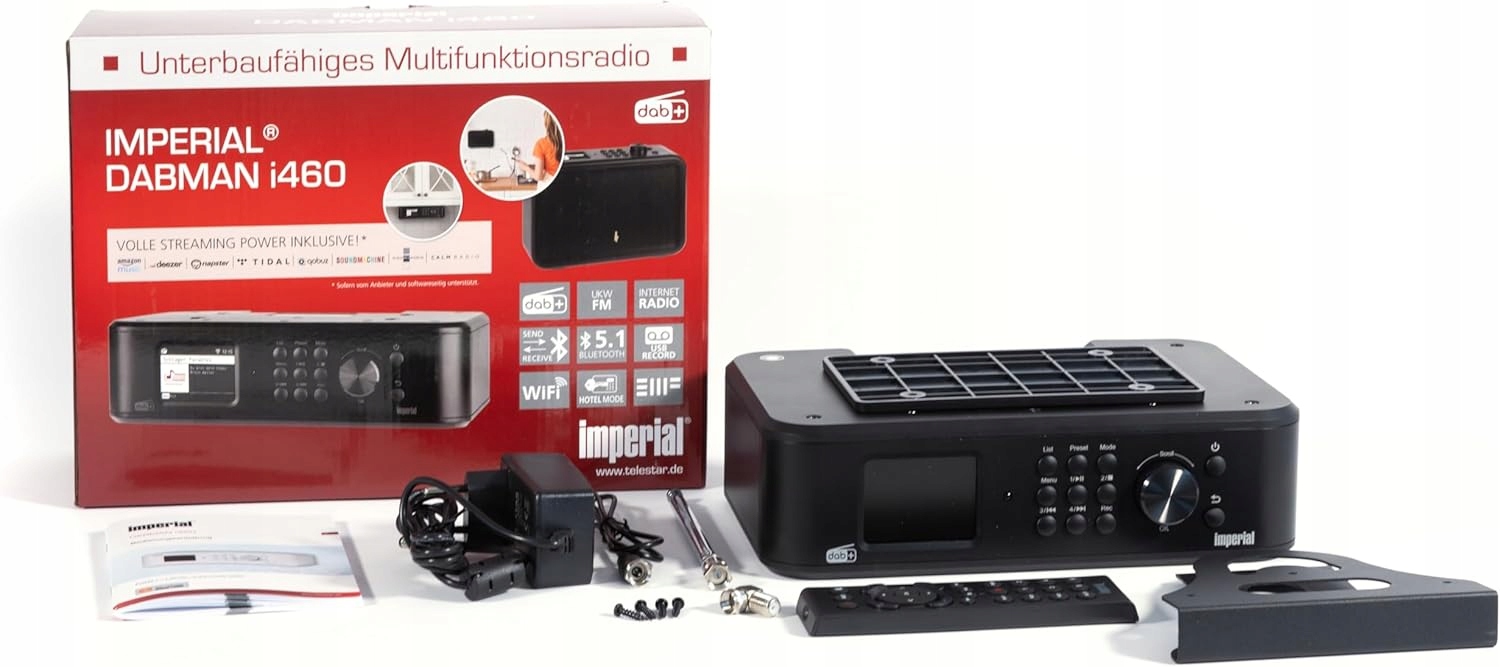 Radio Imperial DABMAN i460 DAB+ FM czarne