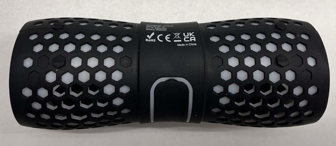 GŁOŚNIK PRZENOŚNY BEZPRZEWODOWY BLUETOOTH HEYSONG IPX7 OŚWIETLENIE RGB