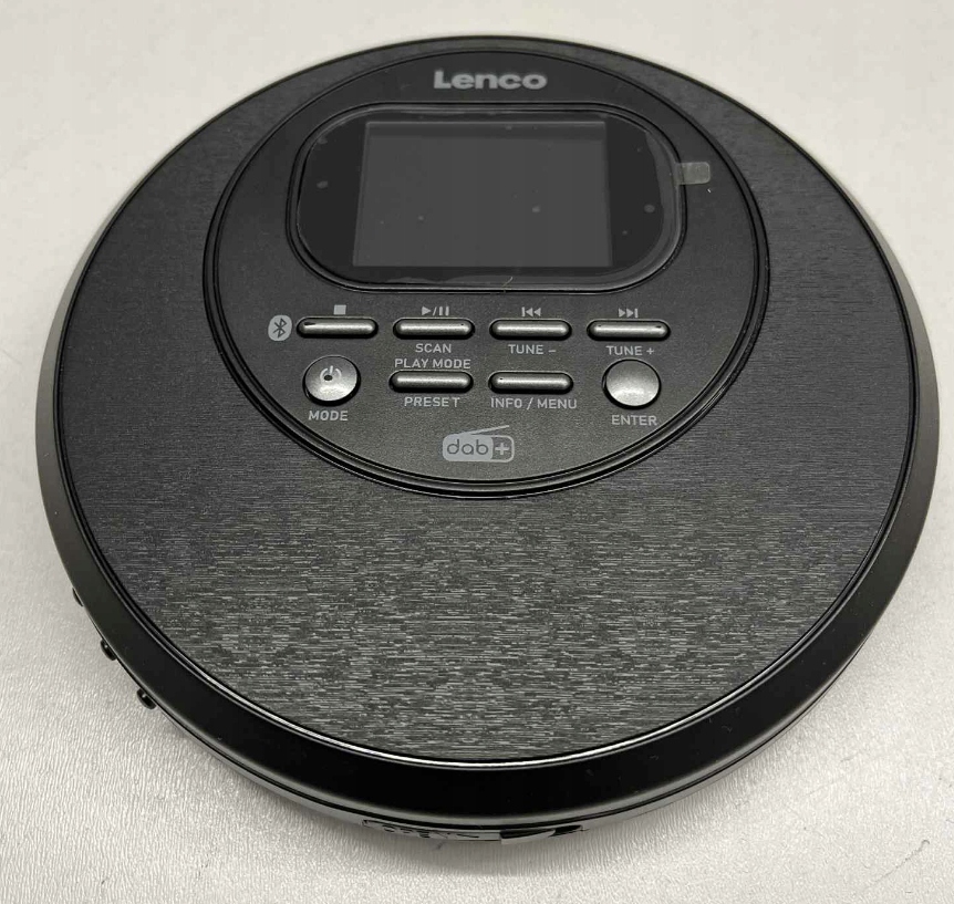 Discman Lenco CD-500 CD MP3 ESP RDS DAB+ RADIO LCD KOLOROWY WYŚWIETLACZ