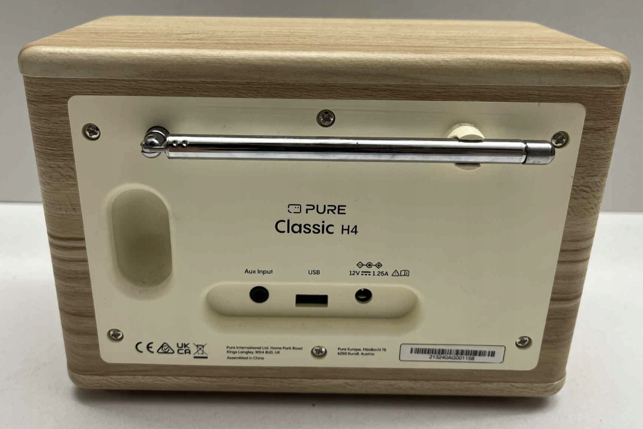 Radioodtwarzacz sieciowy DAB+, FM Pure Classic H4 Biały-dąb Bluetooth