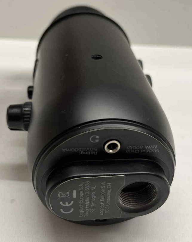 Mikrofon pojemnościowy PRZEWODOWY BLUE YETI USB CZARNY