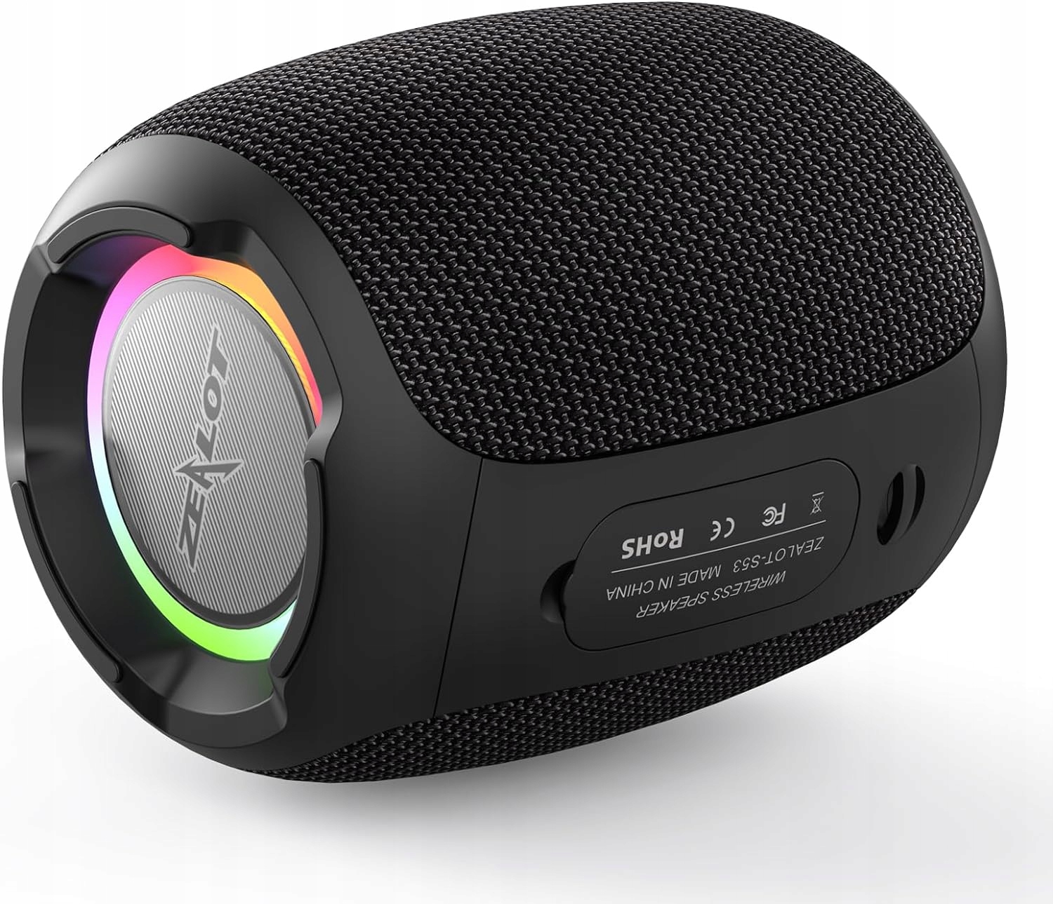 Mini głośnik Bluetooth przenośny bezprzewodowy ZEALOT S53 Oświetlenie RGB