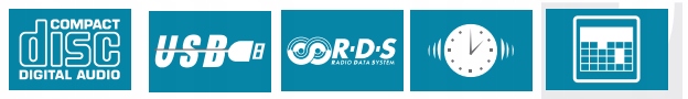 Radio Podszafkowe sieciowe DAB+, FM Karcher RA 2060D-S Srebrny