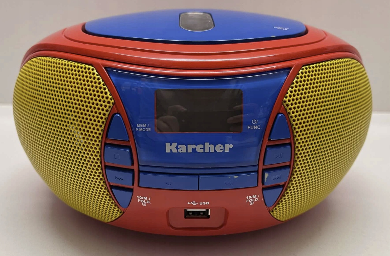 Radioodtwarzacz Karcher RR 5026 czerwony