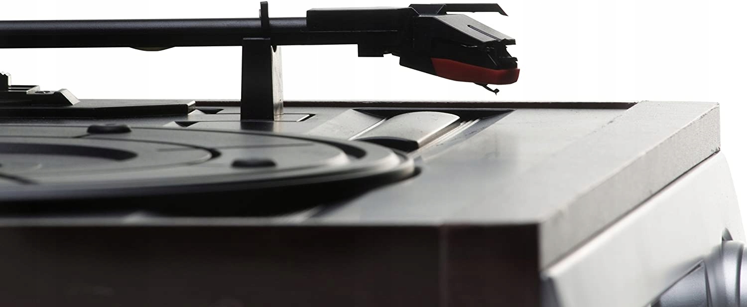 Gramofon stereo Karcher AG KA 8050 brązowo-srebrny HIT!