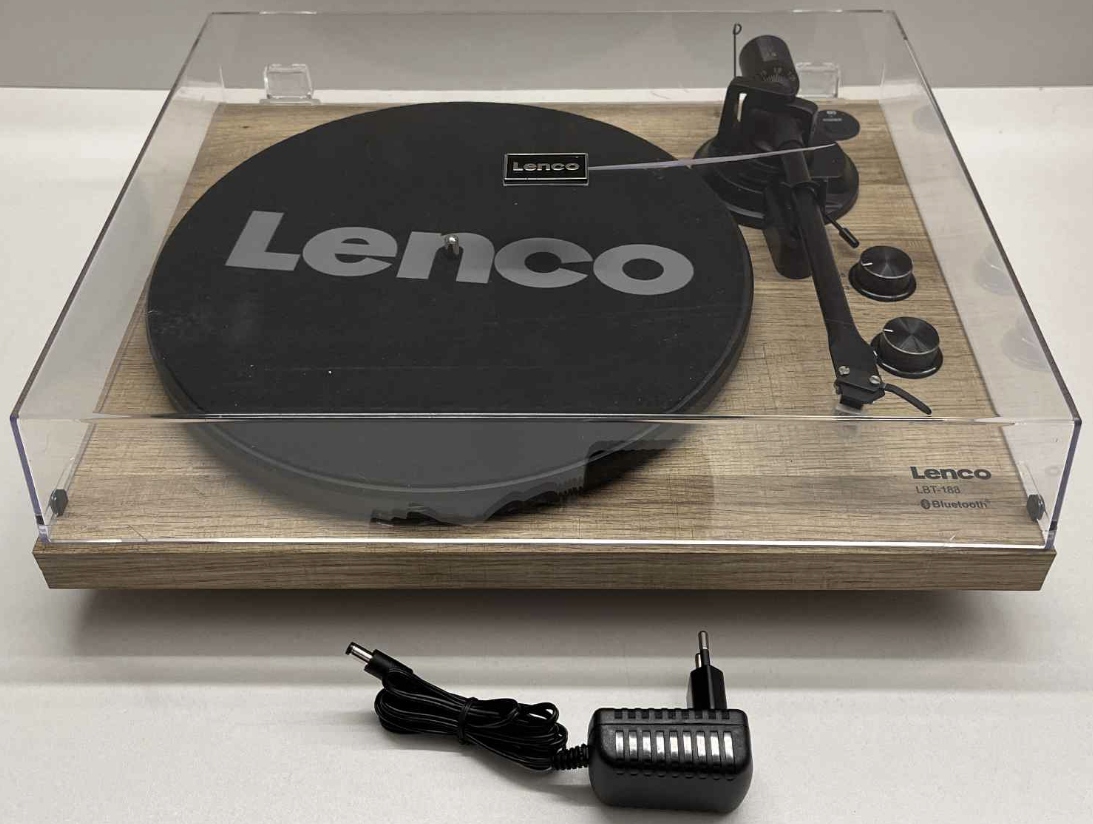 Gramofon Lenco LBT-188 AUX USB Bluetooth JAKOŚĆ IGŁA AUDIO-TECHNICA