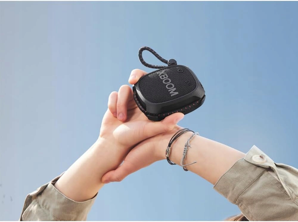 Przenośny głośnik LG XBOOM Go DXG2T, Bluetooth 5 W, Google Assistant Czarny