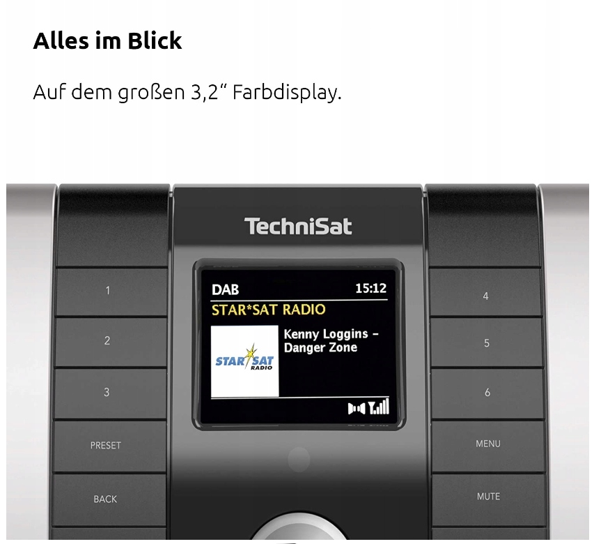 Radio Internetowe DAB+ Spotify MULTYRADIO 4.0 Bluetooth odtwarzacz CD HIT!