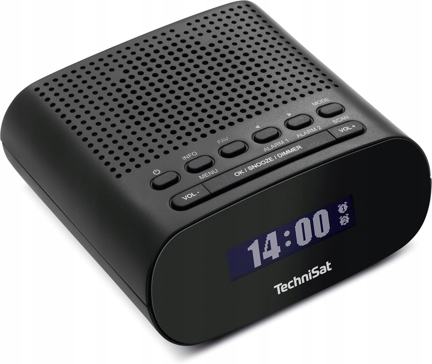 Radio sieciowe DAB+, FM TechniSat Techniradio 50, Z dużym wyświetlaczem LCD