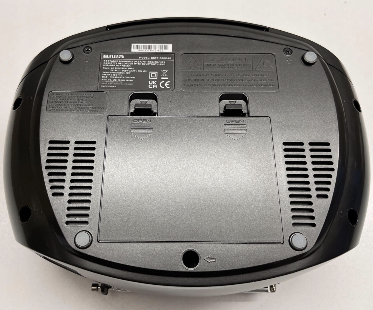 Radioodtwarzacz AIWA BBTC-660DAB/BK DAB+/FM LCD