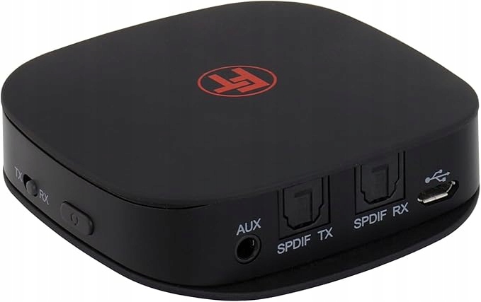 FeinTech Bluetooth 5.0 odbiornik audio aptX HD Toslink SPDIF Czarny HIT !