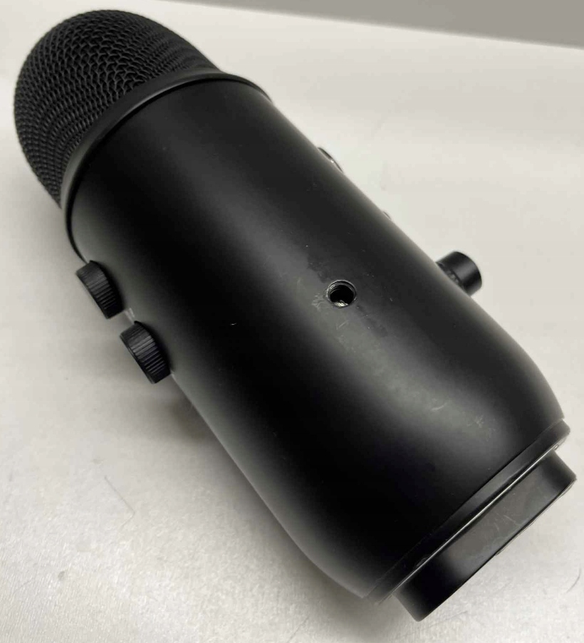 Mikrofon pojemnościowy PRZEWODOWY BLUE YETI USB CZARNY