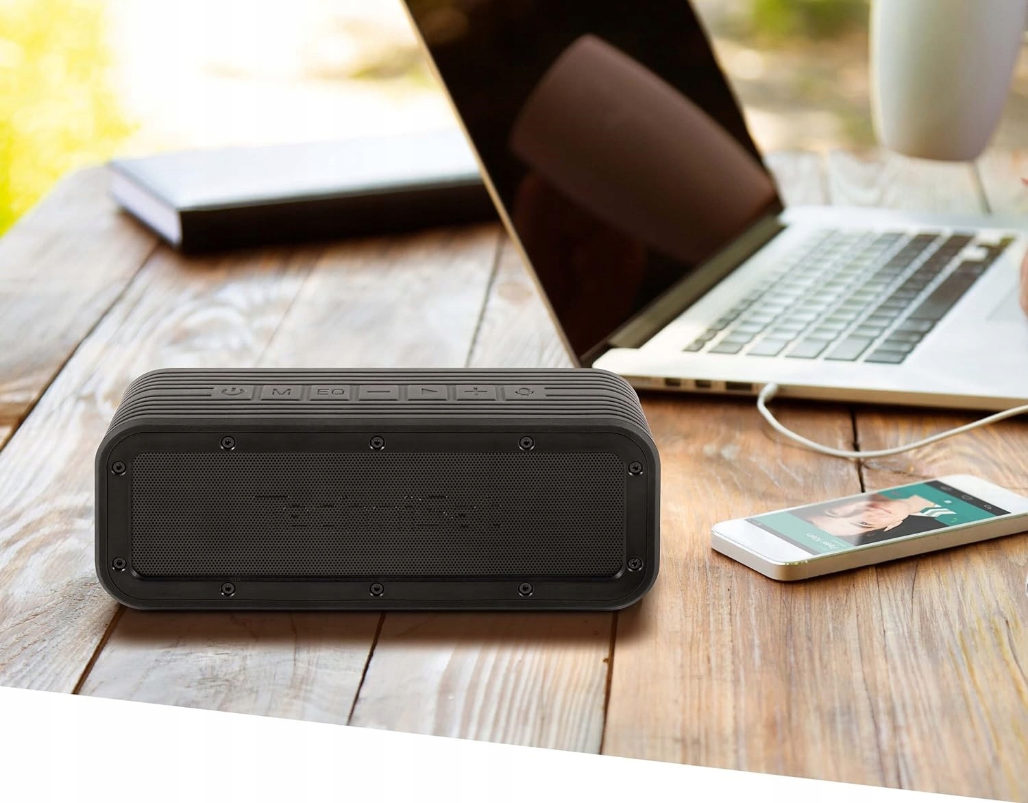 Głośnik przenośny TechniSat BLUSPEAKER czarny 30 W Bluetooth HIT!