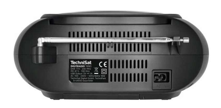 Radio Cyfrowe TechniSat DigitRadio 1990 DAB+, FM