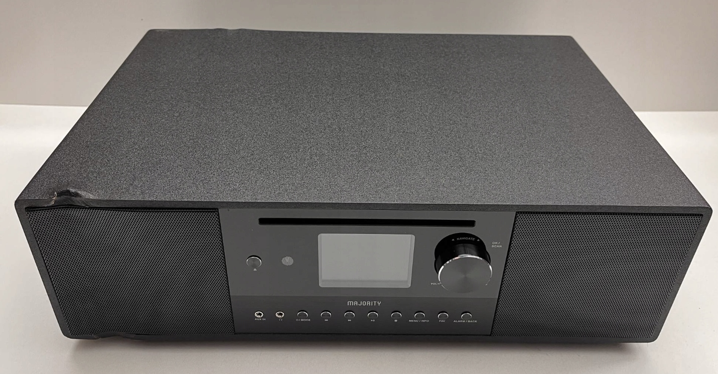 Radio sieciowe DAB+, FM, internetowe Majority Quadriga Bluetooth CD 120 W