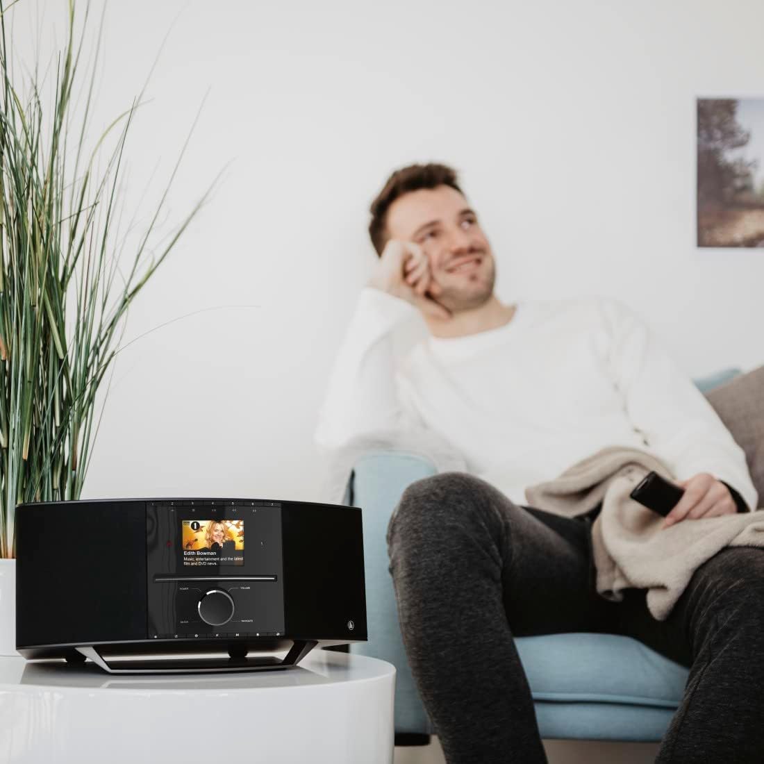 Radio sieciowe DAB+, FM, internetowe Hama DIR3510SCBTX Odtwarzacz CD Czarny