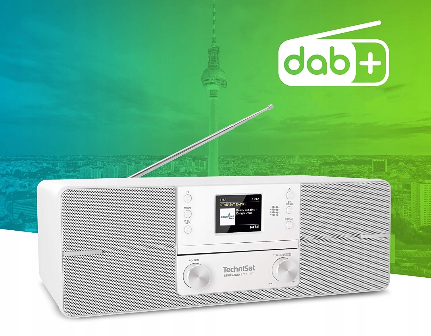 Radio Cyfrowe TechniSat DigitRadio 371 CD BT DAB+