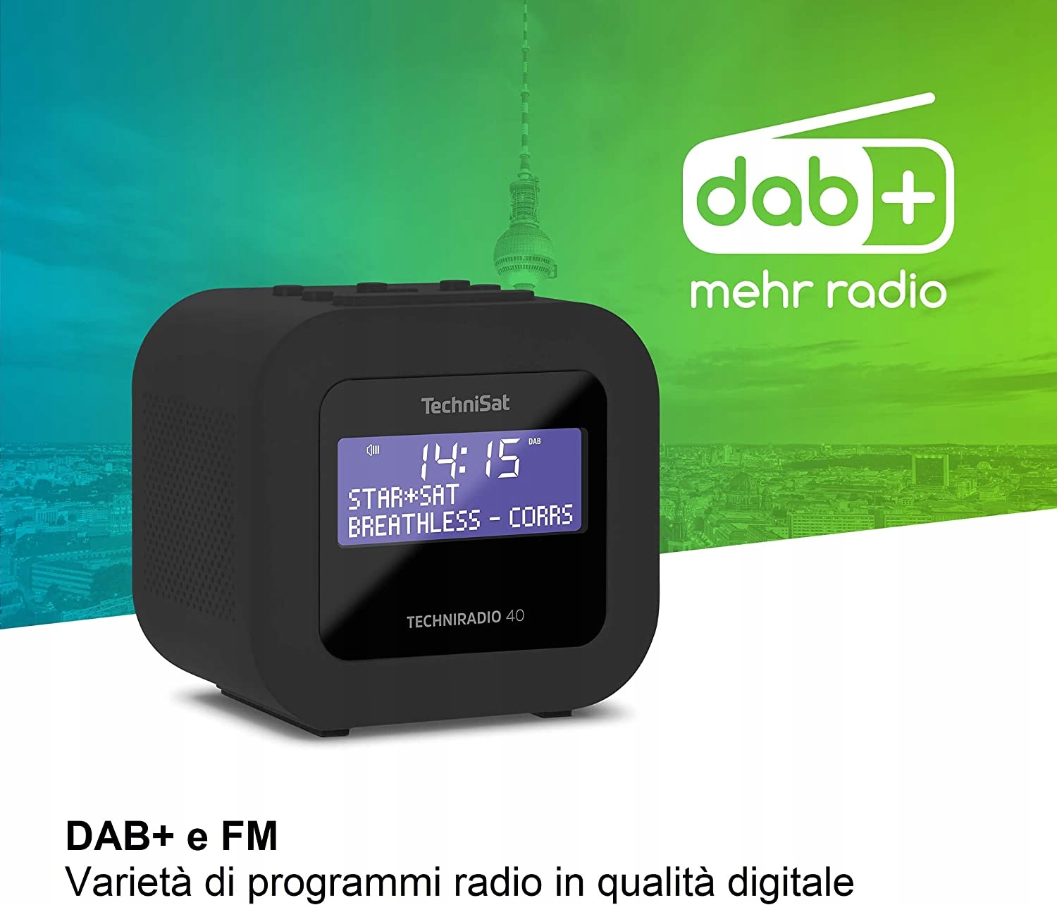 RADIO SIECIOWE DAB+ FM TECHNISAT TECHNIRADIO 40