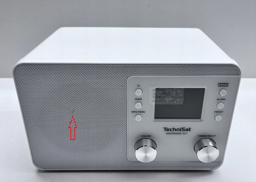 RADIO DAB+ FM TECHNISAT DIGITRADIO 307 BT Białe