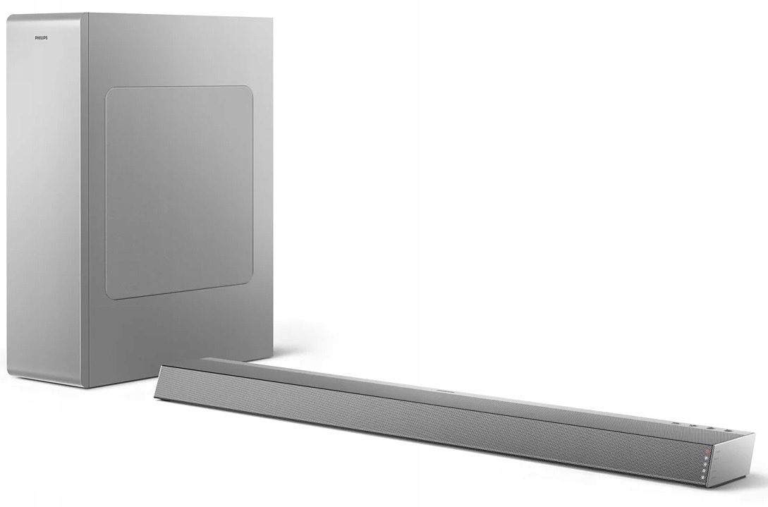 Soundbar Philips TAB6405/10 2.1 140 W Bluetooth srebrny