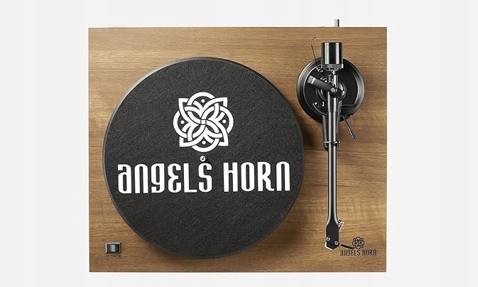 Gramofon ANGELS HORN HP-H019 z przedwzmacniaczem, 33 i 45 obr./min Brązowy