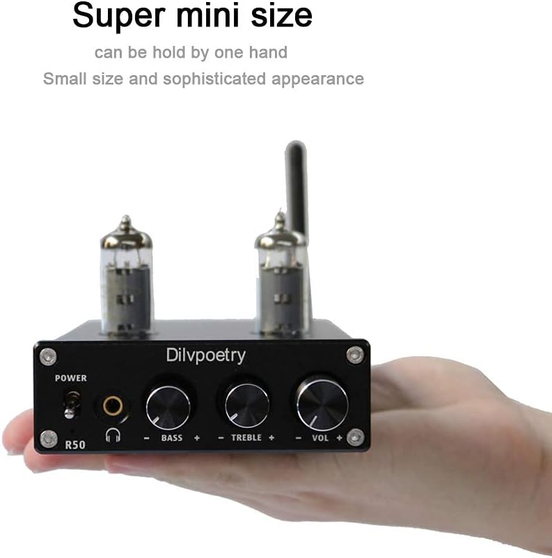 Lampowy wzmacniacz słuchawkowy Dilvpoetry R50 HiFi Bluetooth Audio Cyfrowy