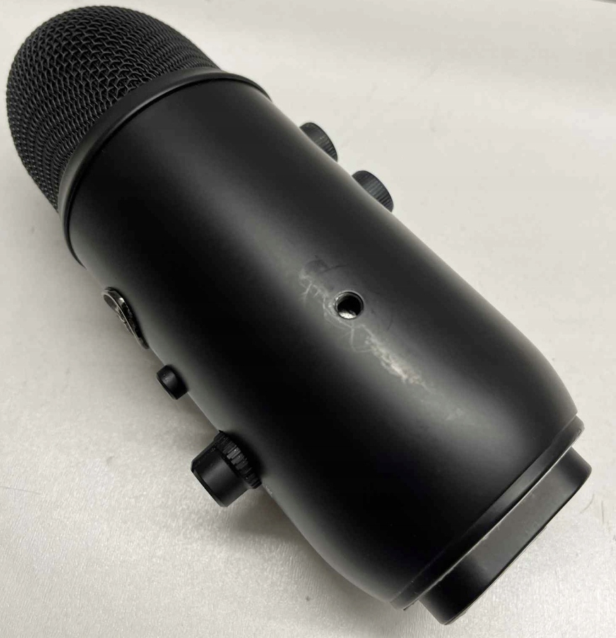 Mikrofon pojemnościowy PRZEWODOWY BLUE YETI USB CZARNY