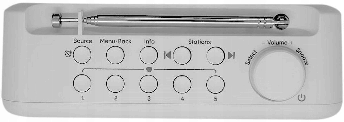 RZENOŚNE RADIO DAB+/FM Z BLUETOOTH Pure Elan One 2 Radio sieciowe/bateryjne