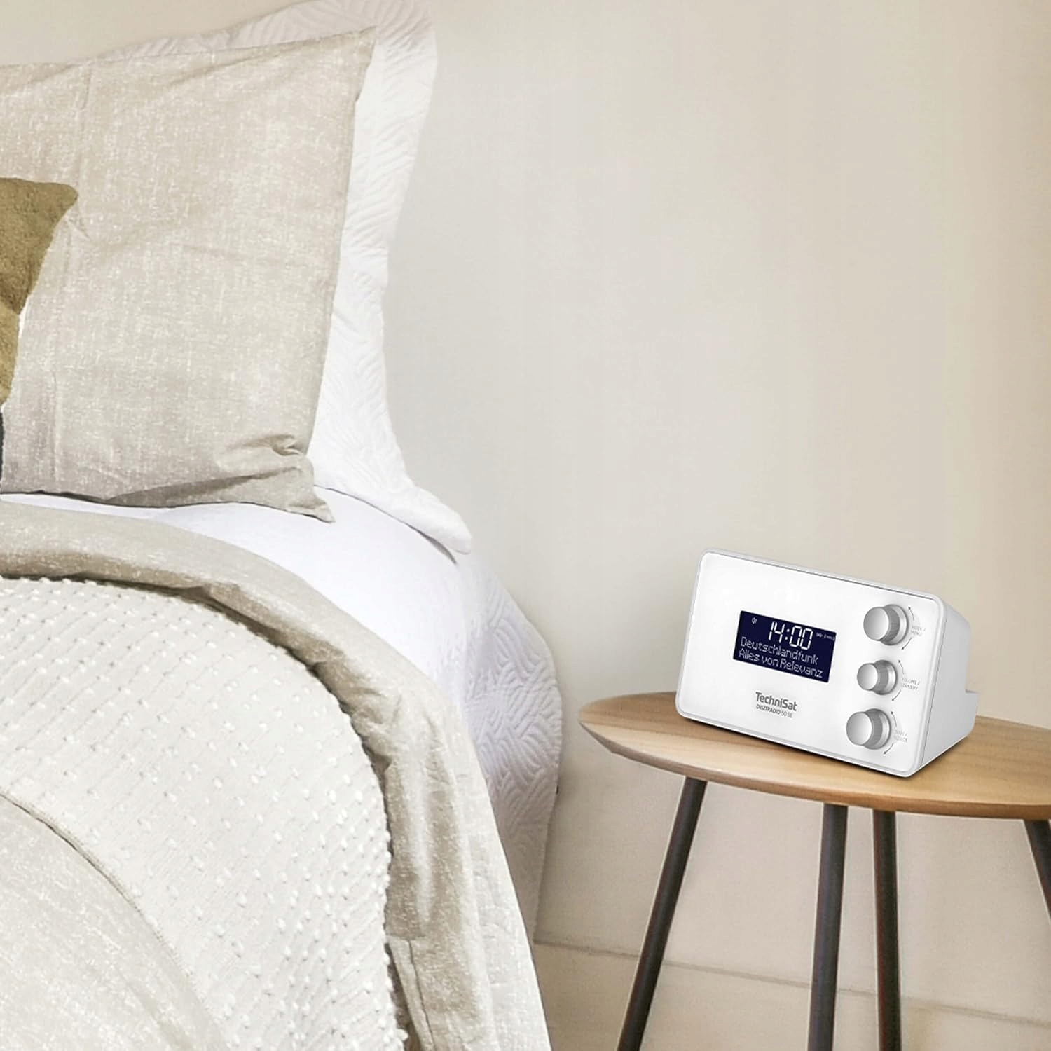 Radio sieciowe DAB+, FM TechniSat DIGITRADIO 50 SE Biały HIT !