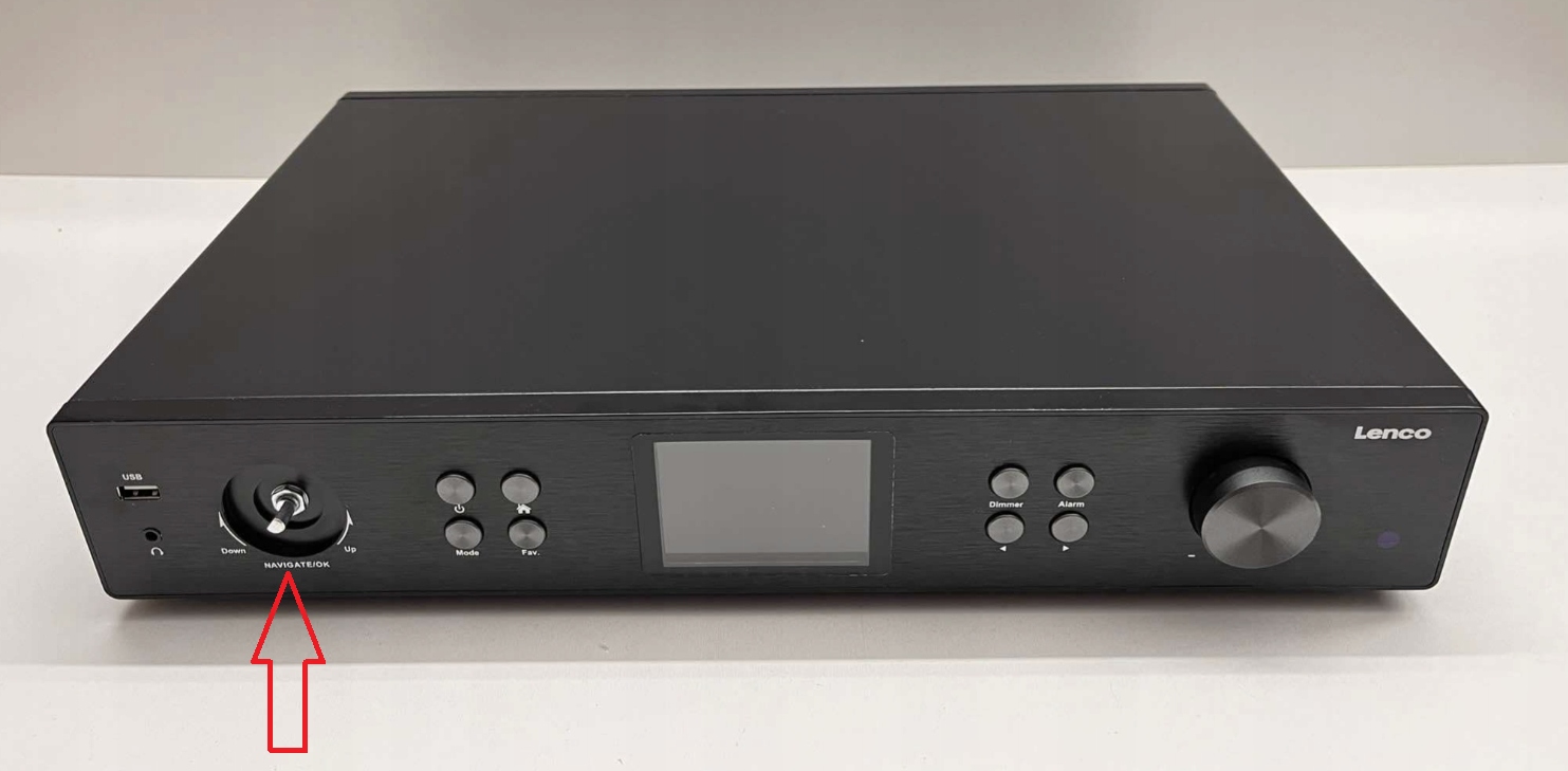 Radio Hi-Fi LENCO DIR-250BK DAB+ RDS USB Radio Internetowe Spotify WiFi